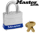 Masterlock No 3D Laminated Steel Padlock 3/4" shackle