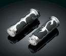 Kuryakyn 6260 Flame ISO Grips for Harley Davidson