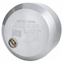 American A2500 no-shackle Puck Padlock