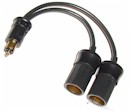 Powerlet-BMW to Two Cigarette size sockets PAC-028