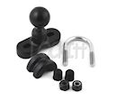 RAM-B-231U  Handlebar Stainless U bolt base 1" bars