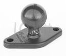 RAM-B-238U flat Diamond Base with 1" Ball