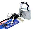 ABUS 88/50 Padlock with ABUS Plus key system