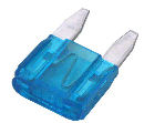 ATM Mini Blade Fuse 15 amp - 5 pack