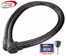 ABUS 2 Granit Steel O Flex 1000/170 Armored Cable Locks - Keyed Alike