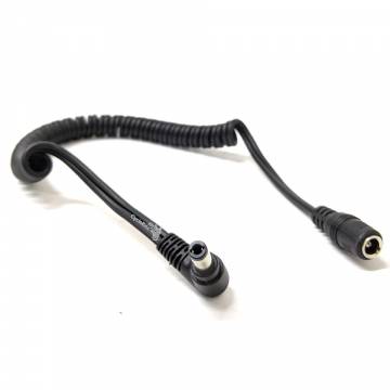Coiled Extension Cord Coax 3ft