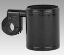 Kruzer Kaddy Black drink holder for 7/8" to 1-1/4" bars