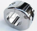 eCaddy 1-1/4" handlebar clamp - Chrome
