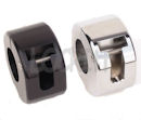 eCaddy 7/8" to 1" handlebar clamp - Chrome & Black