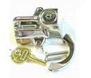 Universal Helmet lock for 7/8" bars - Chrome