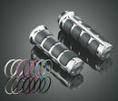 Kuryakyn 6227 ISO grips for Harley (Electronic)