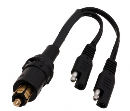 Powerlet - BMW to dual SAE 2 prong connectors PAC-006