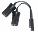 SAE To Dual Cigarette Socket Y Cable PAC-030