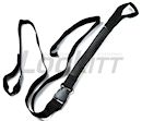 ROK Straps 18 to 60" Adjustable - Cruiser Black - Twin Pack