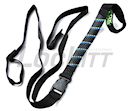ROK Straps 18 to 60" Adjustable - Motorbike Black/Blue - Twin Pack