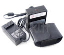 Warm & Safe 7.4V -  5.2A Battery Kit  - Carry pouch included.