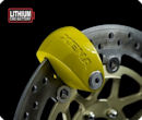 Xena XX6 Yellow Alarmed Scooter Disc Lock