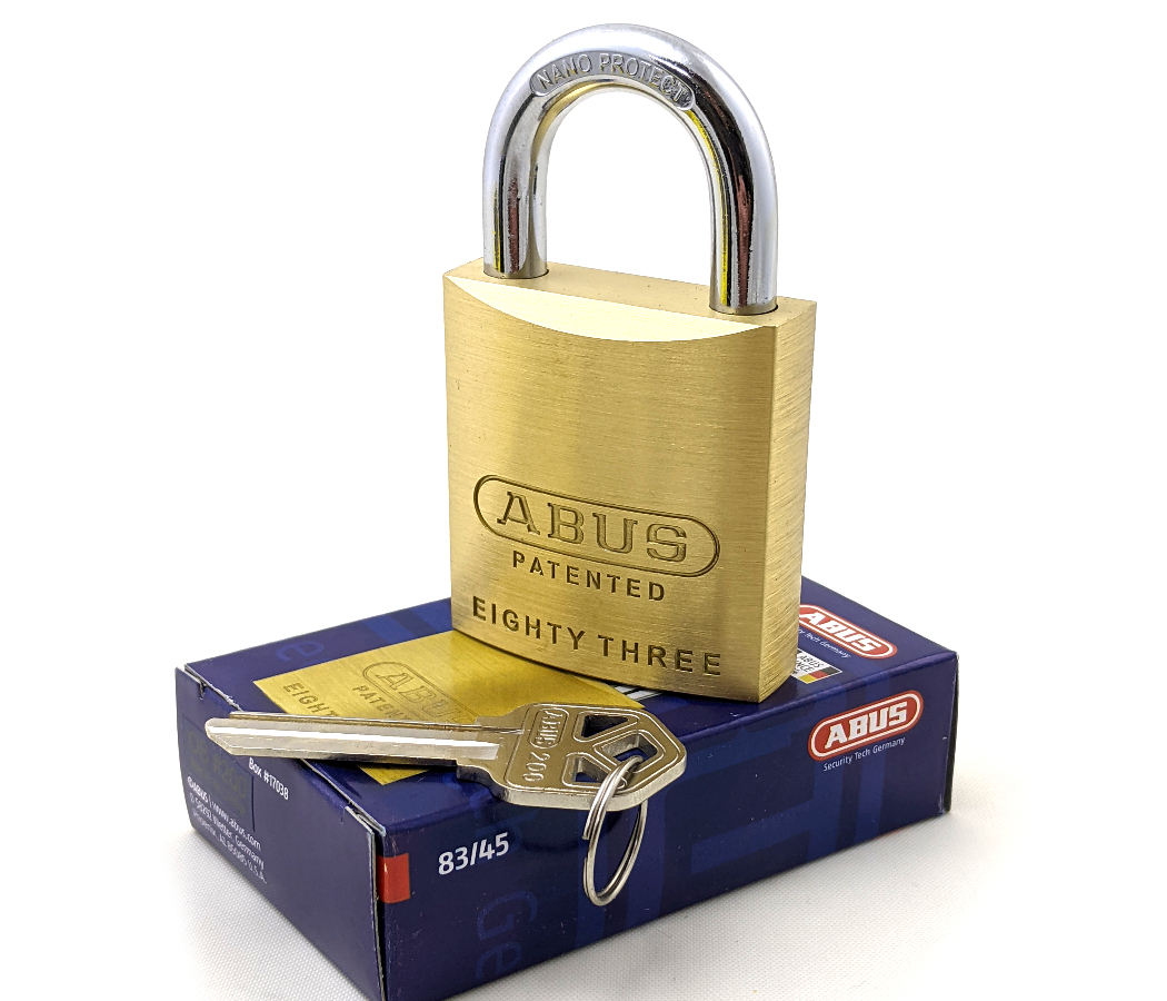 ABUS Padlock 83/55 High Security ROCK Padlocks-Site Safes-FREE