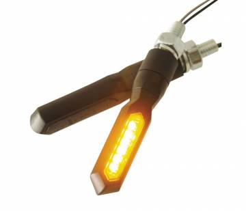 BikeMaster Sequential LED Turn Signals - Short Stem