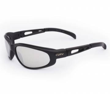 Curv Sunglasses Black - Mirror