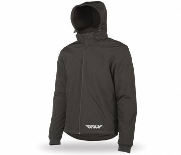 Fly Racing Armored Tech Hoodie Black