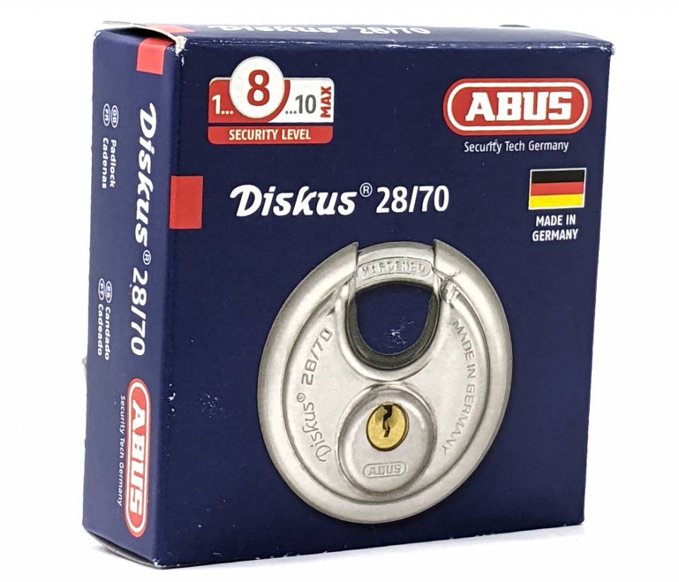 ABUS 32528 24IB/70mm Diskus® Padlock Keyed Alike EE0113 - View #9