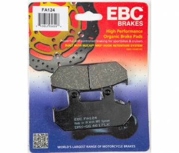 Brake Pads EBC FA124 Aramid Fiber Organic