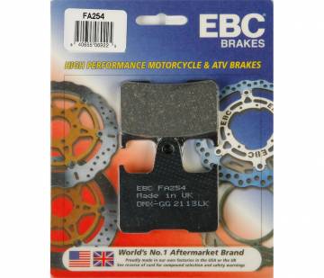 Brake Pads EBC FA254 Aramid Fiber Organic