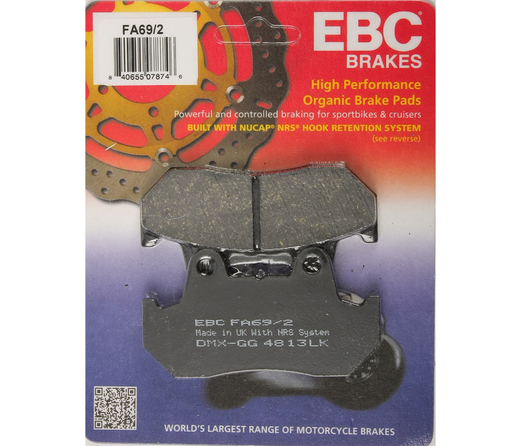 Lockitt Mobile Security & Accessories: Brake Pads EBC FA69/2 Aramid ...