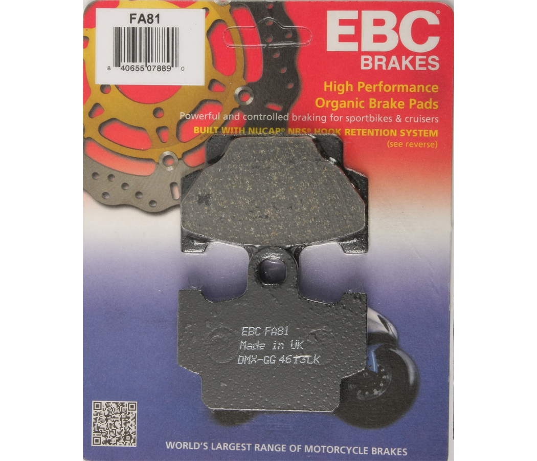 Lockitt Mobile Security & Accessories: Brake Pads EBC FA81 Aramid Fiber ...