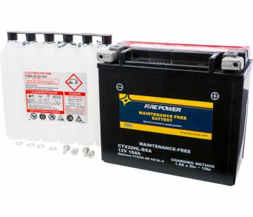 Fire Power AGM Battery CTX20HL-BSA (YTX20HL-BS)