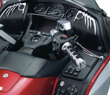 Kuryakyn Chrome ISO-Grips for GL1800 Heated Grips