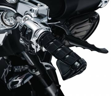 Kuryakyn 6353 Kinetic Grips Black 6353 Harley Electronic