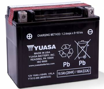 Yuasa YTX12-BS AGM Battery
