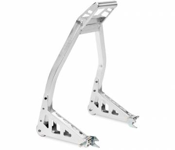 BikeMaster Universal Silver Aluminum Bike Stand-Rear