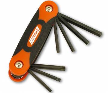 CruzTools Folding Hex/Star Wrench Set