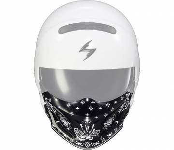 Scorpion Covert Face Mask Bandana Gloss Black