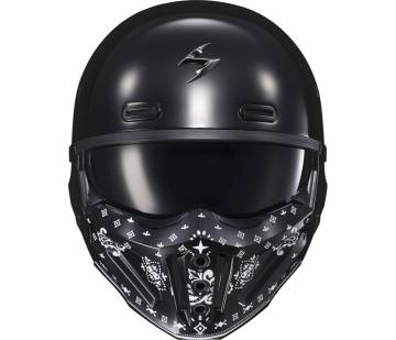 Scorpion Covert X Mask Bandana Gloss Black