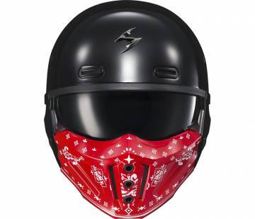Scorpion Covert X Mask Bandana Gloss Red