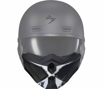 Scorpion Covert X Face Mask Ray Matte White