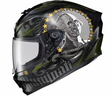 Scorpion EXO-R420 Helmet Illuminati 2 Black