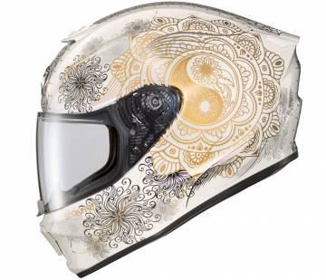Scorpion EXO-R420 Helmet Namaskar White
