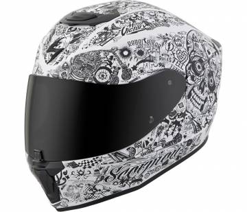 Scorpion EXO-R420 Helmet Shake White