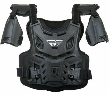 Fly Racing Revel Off-Road Roost Guard Black CE Youth