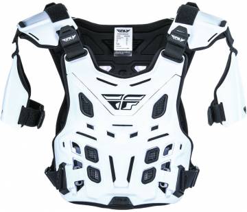 Fly Racing Revel Off-Road Roost Guard White Adult