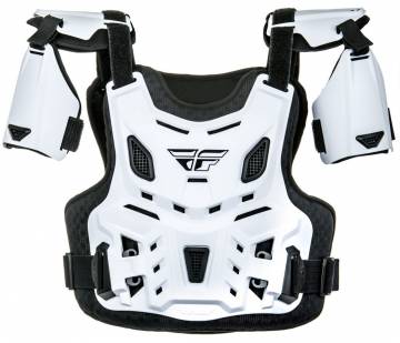 Fly Racing Revel Off-Road Roost Guard White CE Youth