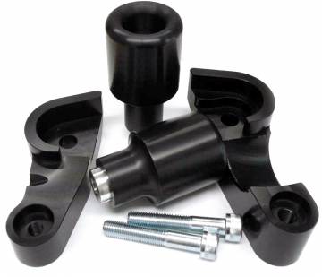 Shogun Frame Sliders Black No Cut (Honda 750-3369)