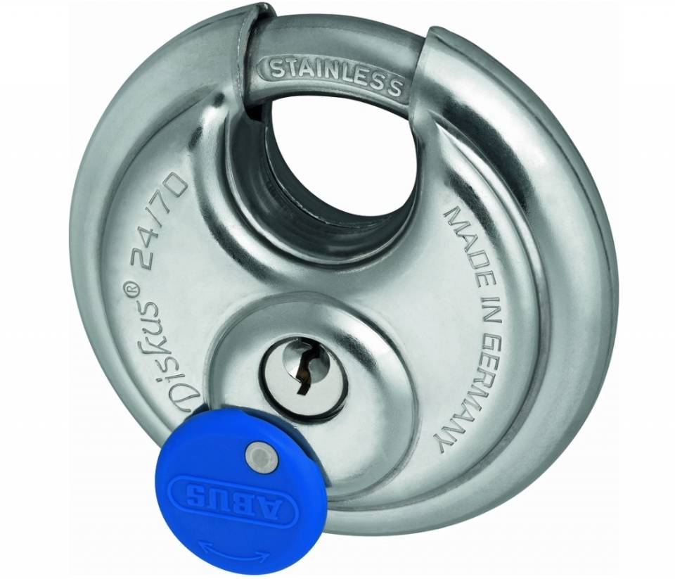 Lockitt Security Products: ABUS Diskus Padlock 24 Series - 24IB/60
