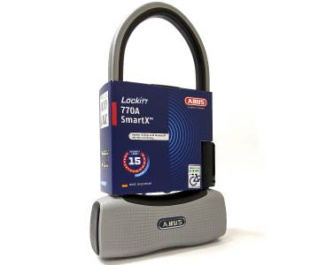 The ABUS Alarmbox is a bolt-on security solution for your bike or shed