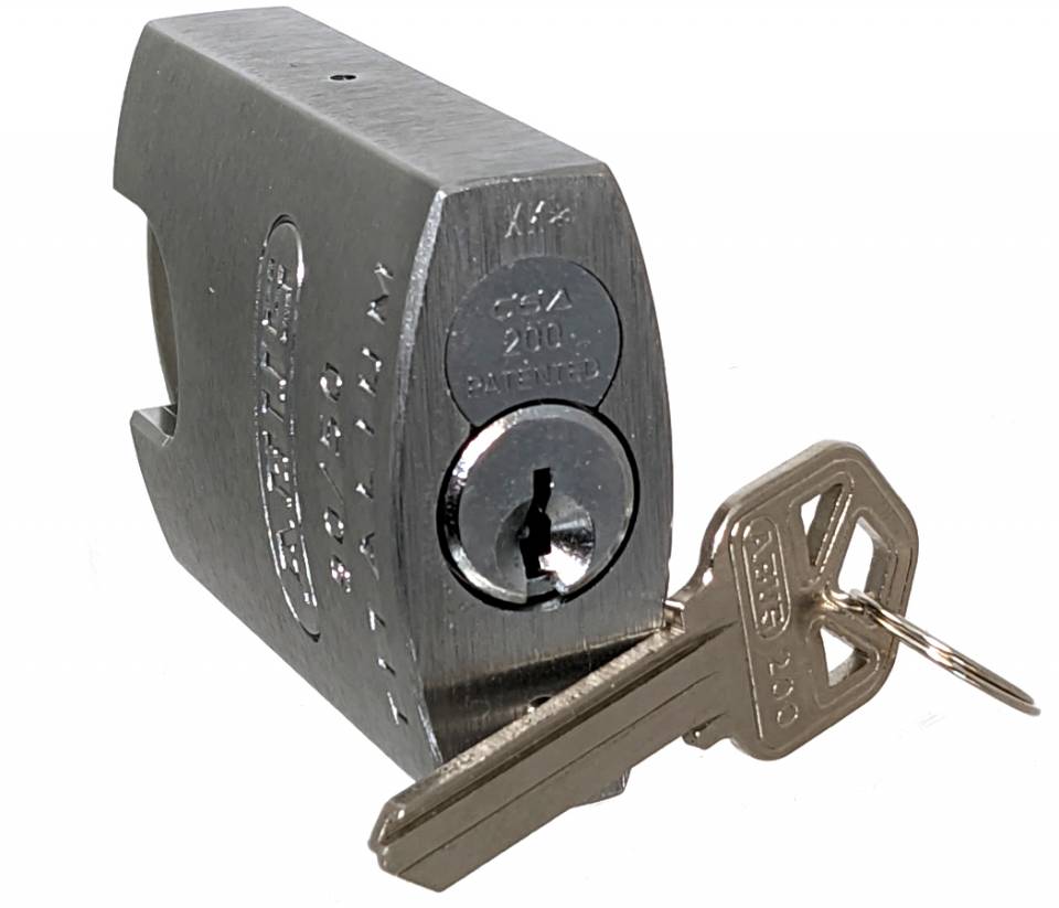 Abus 90RK Titalium 50mm Marine Grade Close Shackle Padlock